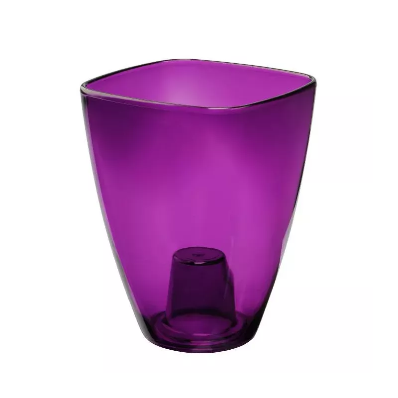 Osłonka storczyk kwadrat 13cm Form fioletowy