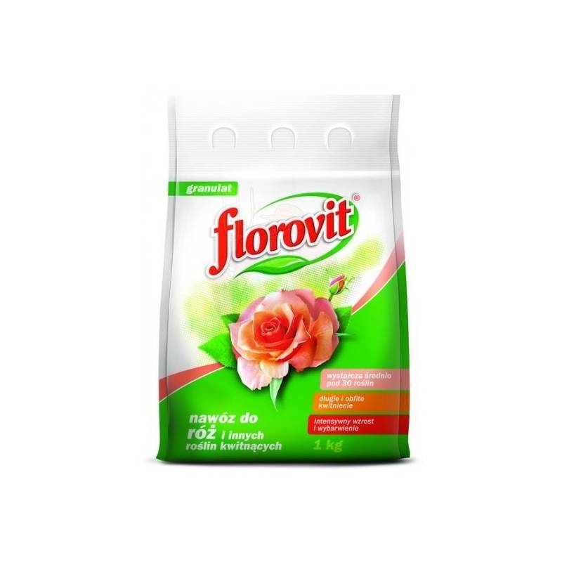 Florovit 1kg Nawóz do róż i innych roślin kwitnących Róża