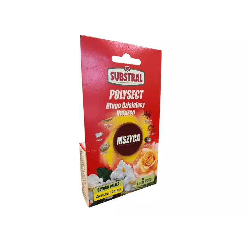 Substral 3x20ml Polysect Natural Środek owadobójczy Rośliny ozdobne