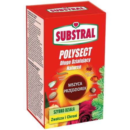 Substral 100ml Polysect Naturen Środek owadobójczy Mszyca Przędziorek długo działający