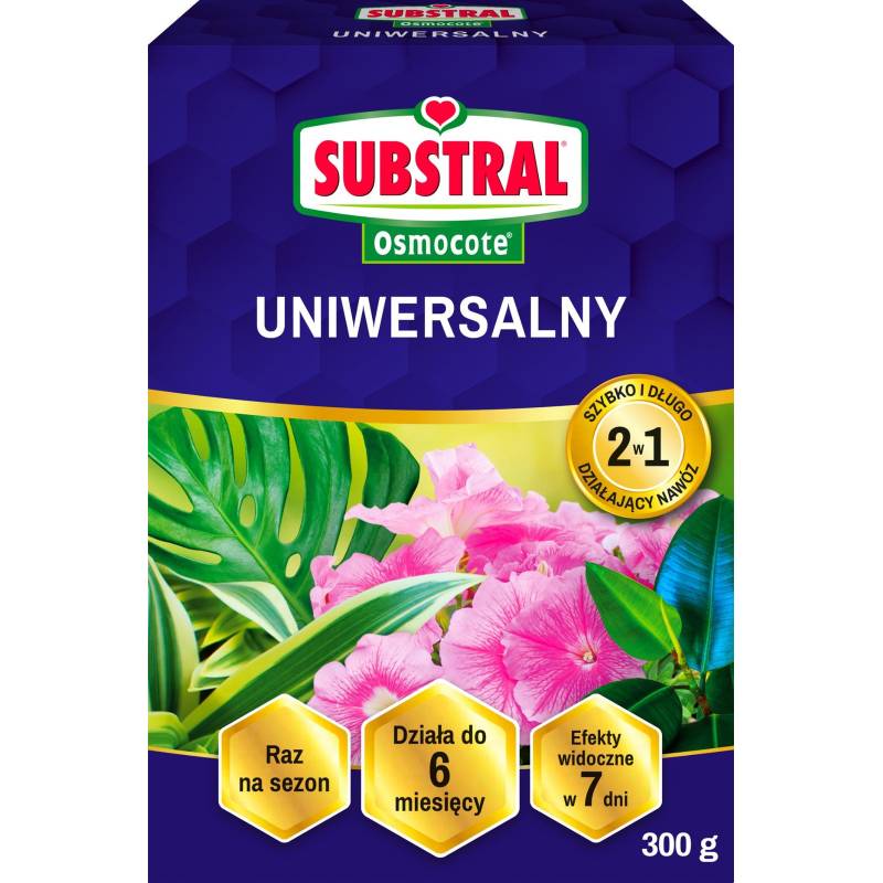 Substral 300 g Osmocote Extra długo działający Nawóz dom balkon Odżywia Wspomaga kwitnienie