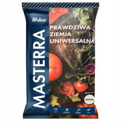 Wokas 50l Ziemia Prawdziwa Uniwersalna Ogrodowa Masterra 4w1 Wzbogacona Nawozem Wieloskładnikowym