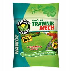 Ampol 2kg Nawóz do Trawnika z Mchem Szybki Efekt Likwiduje Mech Granulowany