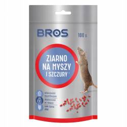 Bros 100g Ziarno Myszy Szczury Trutka Mumifikująca Trucizna na Gryzonie