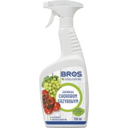 Bros 750ml Naturalny Zapobiega Chorobom Grzybowym Szara Pleśń Mączniak Prawdziwy