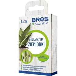 Bros Naturalnie 3x3g Preparat Na Ziemiórki Mikrobiologiczny Do Kwiatów Roślin Doniczkowych