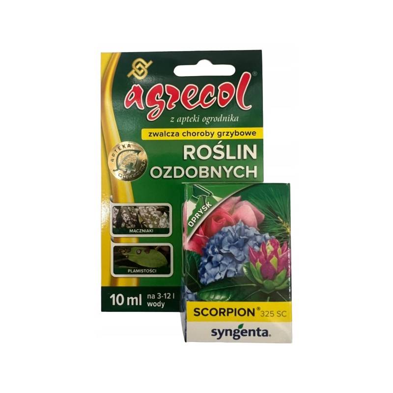 Agrecol 10ml Scorpion 325 SC Środek Grzybobójczy Mączniak Prawdziwy Plamistość Liści Rdza Zamieranie Pędów
