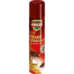Arox 400ml Muchomor Spray na Owady Biegające Pchły Pluskwy Karaluchy Długodziałający