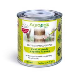 Agropak 200ml Klej Entomologiczny Zwalcza Owady Biegające Latające Tworzy Mechaniczną Barierę