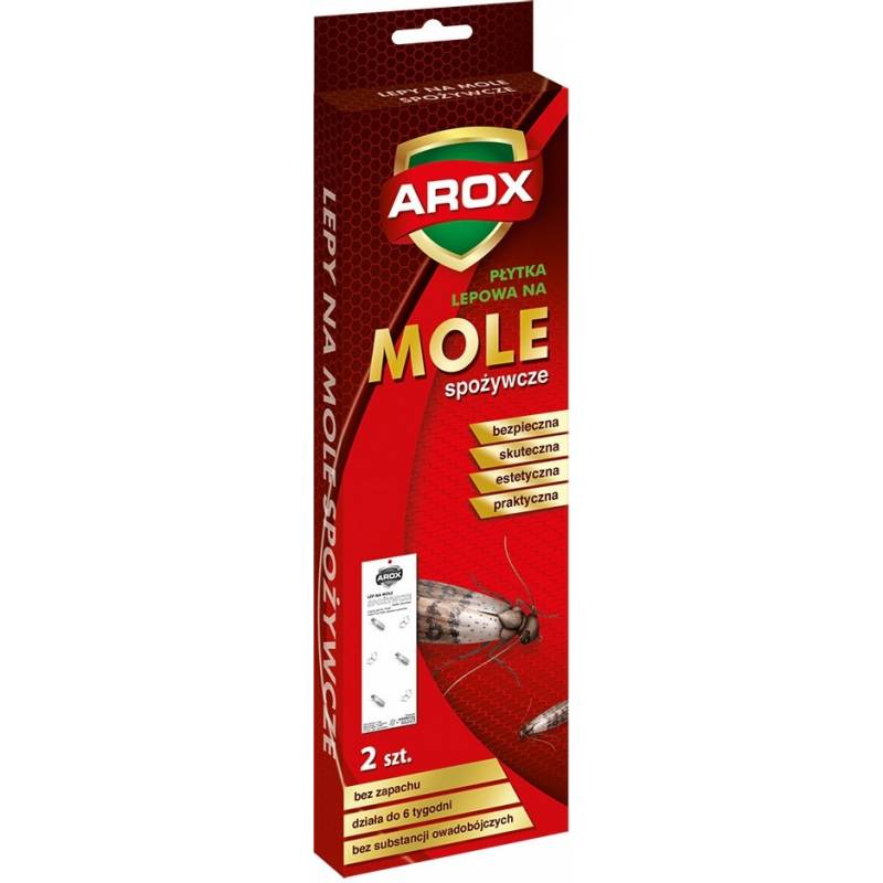 Arox 2szt. Płytka lepowa na mole spożywcze