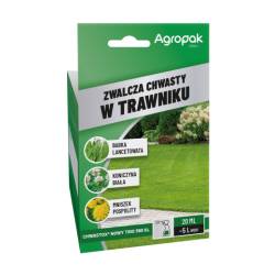Agropak 20ml Chwastox Nowy Trio 390 SL Zwalcza Chwasty w Trawniku Babka Koniczyna Mniszek