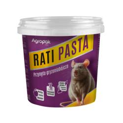 Agropak 1kg Rati Pasta Skuteczny Środek Gryzoniobójczy Zwalcza Myszy Szczury Trutka
