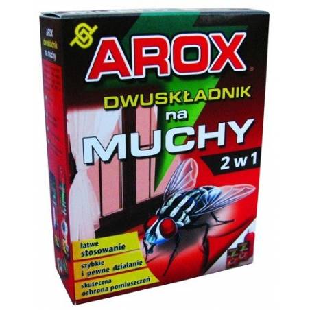 Arox 2w1 Dwuskładnik na muchy 2 w 1 szybkie i pewne działanie