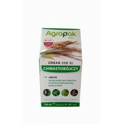 Agropak 100ml Orkan 350 SL Środek Chwastobójczy Oprysk Zwalcza Skrzyp Perz Chwastnica Komosa