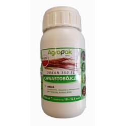 Agropak 250ml Orkan 350 SL Środek Chwastobójczy Oprysk Zwalcza Chwasty Skrzyp Perz Chwastnica Komosa
