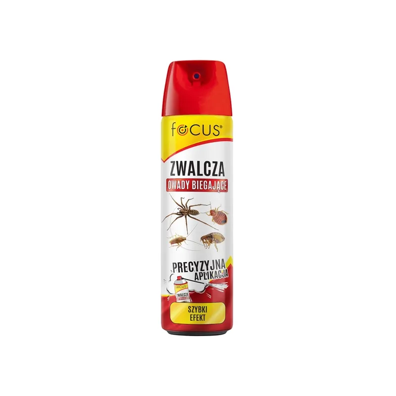 Twój Ogród 300ml Focus AE Owady Biegające Aerozol Zwalcza Pluskwy Prusaki Karaluchy Rybiki Cukrowe