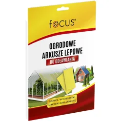 Twój Ogród 10szt. Focus Duże Żółte Ogrodowe Arkusze Lepowe do Odławiania Mszyce Wciornastki Mączliki Szklarniowe