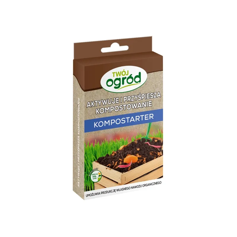 Twój Ogród 100g Kompostarter Preparat Aktywujący Przyśpieszający Kompostowanie
