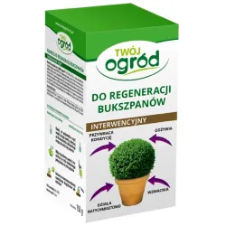 Twój Ogród 150g Odżywka Nawóz Krystaliczny do Regeneracji Bukszpanów Żywopłotów Liściastych
