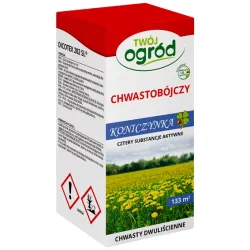 Twój Ogród 100ml Koniczynka Dicotex 202 SL Środek Chwastobójczy Herbicyd Selektywny Zwalcza Chwasty Dwuliścienne