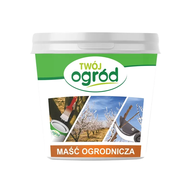 Twój Ogród 125g Maść Ogrodnicza Zabezpiecza Chroni Przyśpiesza Gojenie Olejek z Drzewa Herbacianego