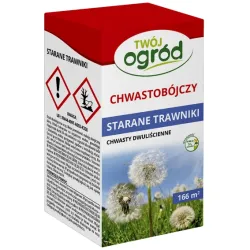Twój Ogród 50ml Starane Trawniki Środek Chwastobójczy Zwalcza Chwasty Dwuliścienne Babka Koniczyna Mniszek