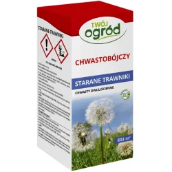 Twój Ogród 250ml Starane Trawniki Środek Chwastobójczy Oprysk Zwalcza Chwasty Dwuliścienne Działa Selektywnie