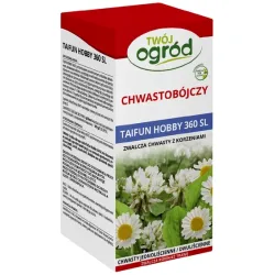 Twój Ogród 100ml Taifun Hobby 360 SL Środek Chwastobójczy Zwalcza Chwasty Jednoliścienne Dwuliścienne Glifosat
