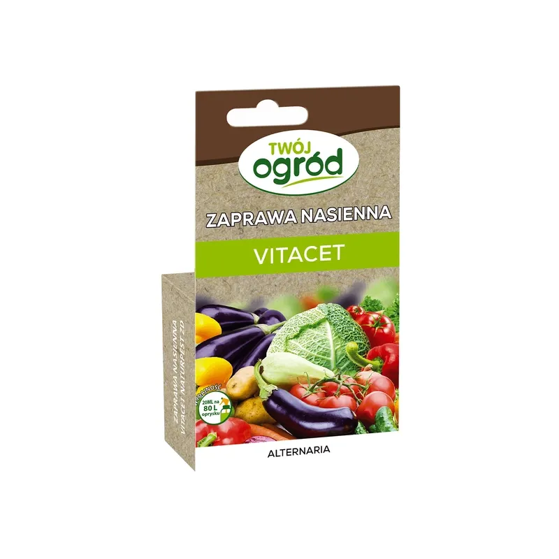 Twój Ogród 20ml Vitacet Naturalna Zaprawa Nasienna Grzybobójcza Bakteriobójcza Kwas Octowy