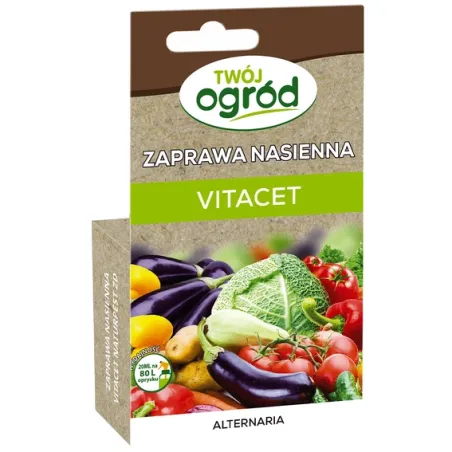 Twój Ogród 20ml Vitacet Naturalna Zaprawa Nasienna Grzybobójcza Bakteriobójcza Kwas Octowy
