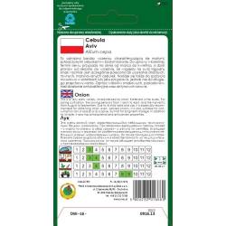 PNOS 5g Cebula Aviv Odmiana Bardzo Wczesna Łagodna Idealna do Marynowania Nasiona