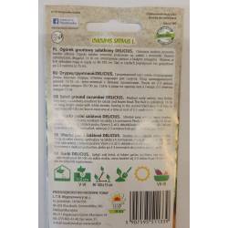 Toraf 5g Ogórek Gruntowy Sałatkowy Delicius Nasiona Średnio Wczesny Bardzo Plenny