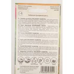 Toraf 0,5g Pomidor Gruntowy Malinowy Olbrzym Nasiona Średnio Późny Bardzo Plenny Uprawa w Gruncie Bardzo Duże Owoce