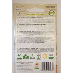 Toraf 0,1g Paulownia Omszona Oxygen Tree Drzewo Tlenowe Nasiona Pochłania Dwutlenek Węgla