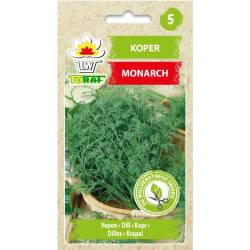 Toraf 2g Koper Monarch Nasiona do Wielokrotnego Zbioru na Zbiór Pęczkowy Silnie Krzewiący