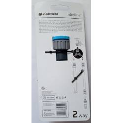Cellfast Rozdzielacz Podwójny 52-220 Ideal Trójnik 2 Zawory