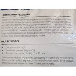 Wokas 50L Ziemia Prawdziwa Pod Trawniki Trawnikowa Masterra Zawiera Nawóz Wieloskładnikowy