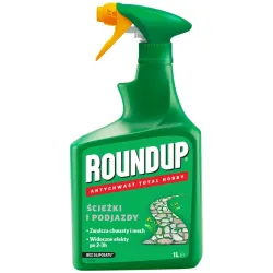Roundup 1L Antychwast Total Hobby Ścieżki i Podjazdy Środek Chwastobójczy Zwalcza Chwasty Mech Bez Glifosatu