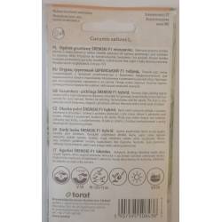 Toraf 5g Ogórek Śremski F1 Nasiona warzyw Odmiana gruntowa wczesna bardzo plenna Smaczny