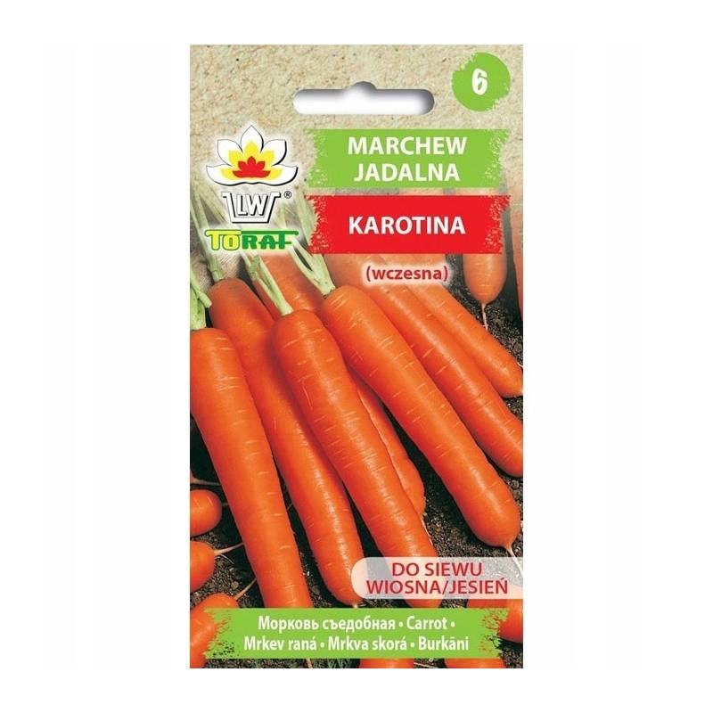 Toraf 5g Marchew Karotina Wczesna Nasiona warzyw duża zawartość cukru karotenu