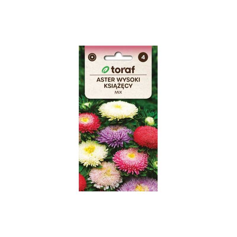 Toraf 1g Aster Książęcy mix Nasiona kwiatów mieszanka odmian