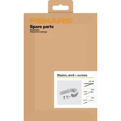 Fiskars 1026286 Ostrze Zapasowe Wymienne do Sekatorów Kowadełkowych L109 L 99 L93 LX99