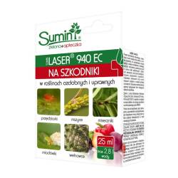 Sumin 25ml Laser 940 EC Oprysk na Szkodniki Rośliny Ozdobne Uprawne Zwalcza Przędziorki Mszyce Miseczniki Miodówki Wełnowce