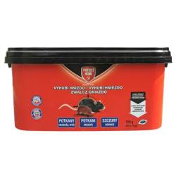 SBM Rodicum Extra 720g trucizna na Myszy Szczury Nornice o silnym działaniu zasuszającym skuteczna