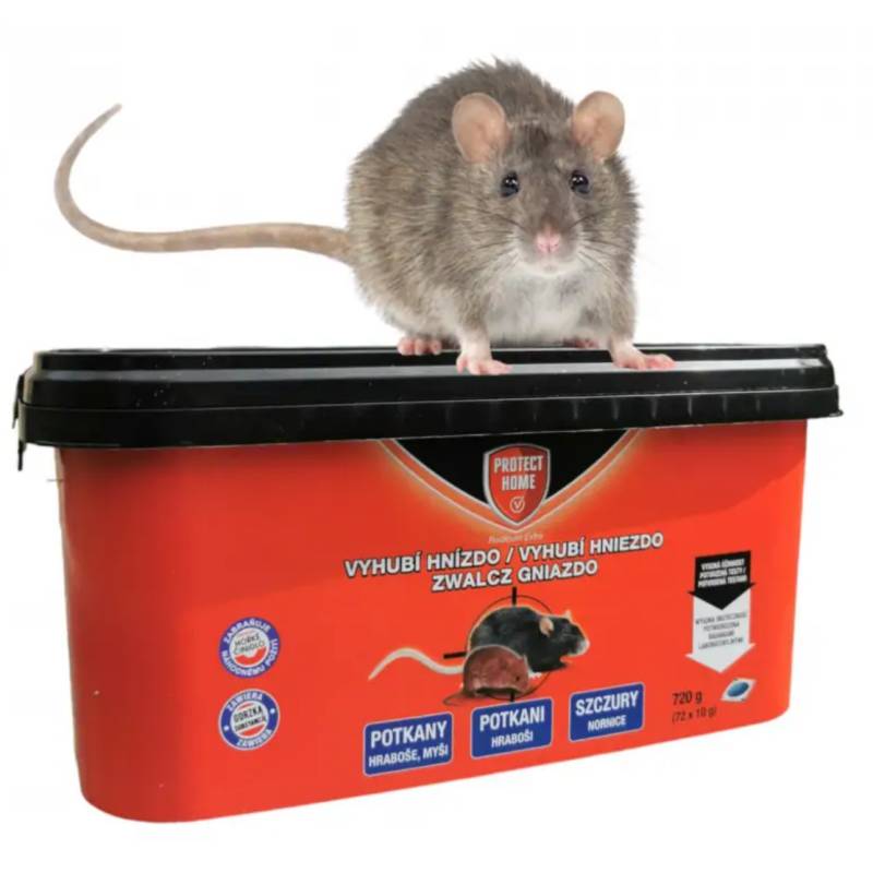 SBM Rodicum Extra 720g trucizna na Myszy Szczury Nornice o silnym działaniu zasuszającym skuteczna