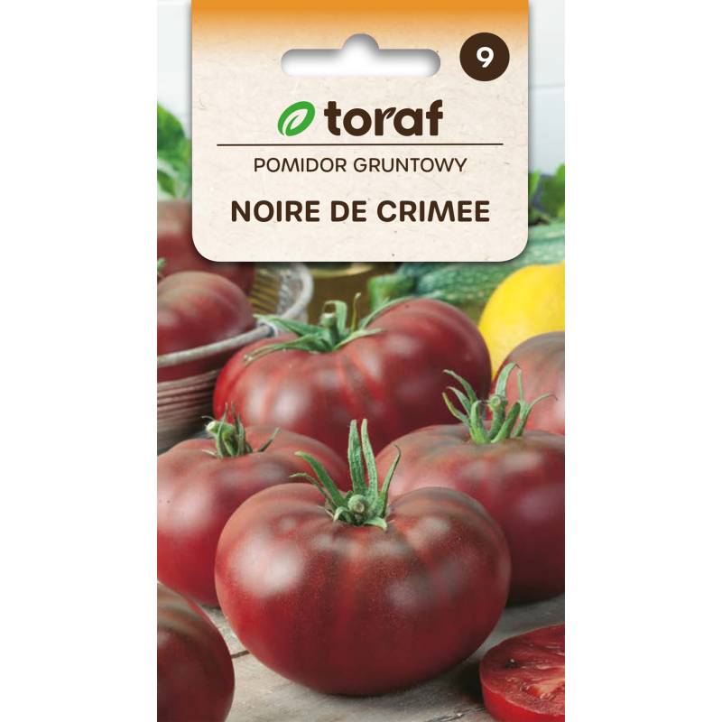 Toraf 0,2g Pomidor Noire de Crime Nasiona warzyw Gruntowy Średnio wczesny Czarny Książe
