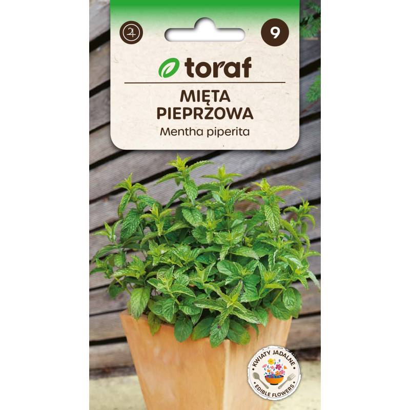 Toraf 0,1g Mięta pieprzowa Nasiona ziół dodatek do dań wspomaga trawienie