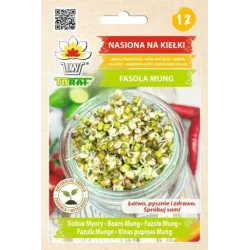 Toraf 50g Fasola Mung Nasiona Kiełki wyjątkowo smaczna kiełkownica