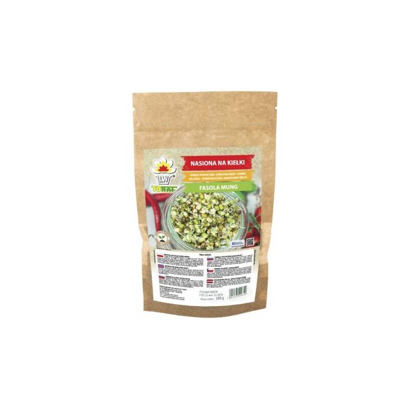Toraf 250g Fasola Mung nasiona na kiełki DUŻA PACZKA