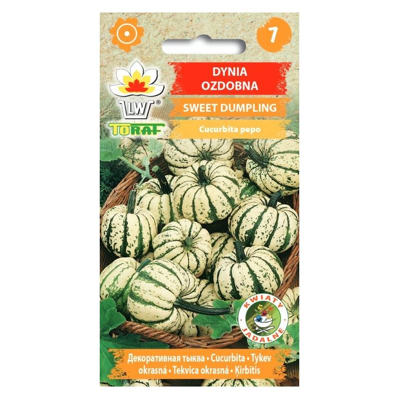 Toraf 2g Dynia Sweet Dumpling Nasiona Ozdobna cukinia